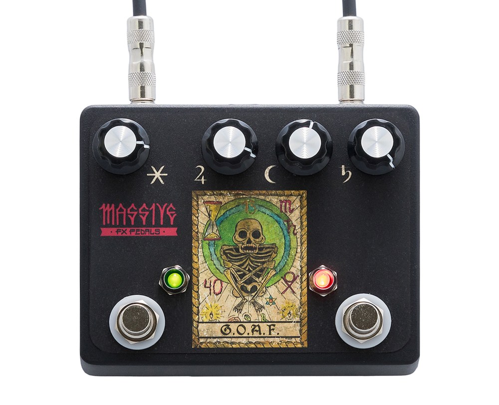 Massive FX Pedals GOAF with cables